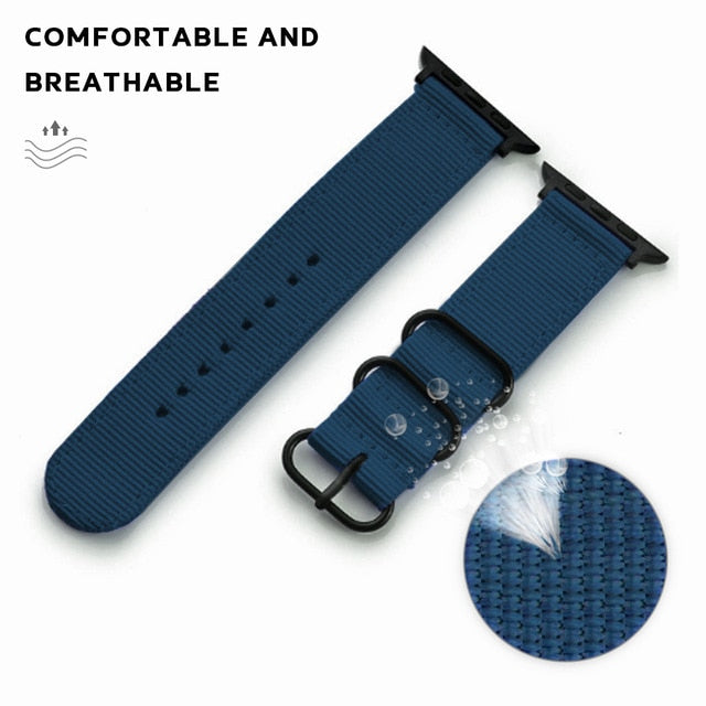 Apple watch discount woven nylon band